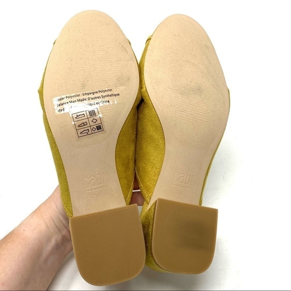 CAbi Mustard Yellow Mules - Picture 7 of 9